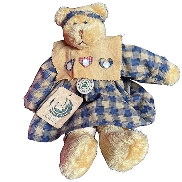 Boyds Bears Other - BOYDS BEARS Artisan Series Handcrafted Nellie Vintage Plush Bear VINTAGE